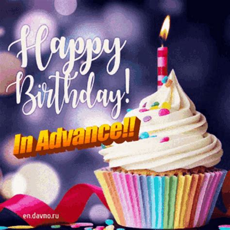 Advance happy birthday gif - Welcome to our growing collection of free animated happy birthday gifs . You can find the best Happy Birthday GIF with name as a template that can also be personalized by …